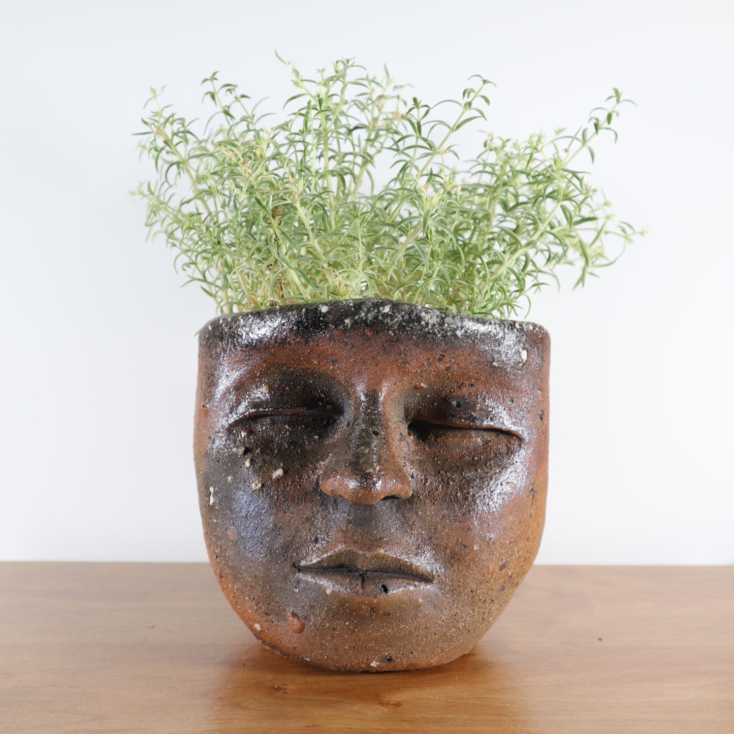 Peaceful Wood-fired Face Planter